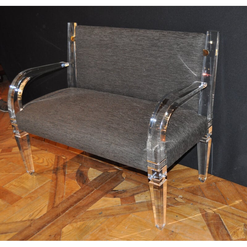 Small sofa in Plexiglas - 1970s