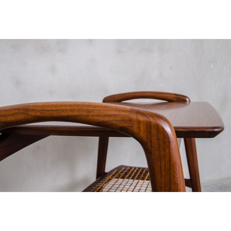 Wébé vintage teak auxiliary table - 1950s