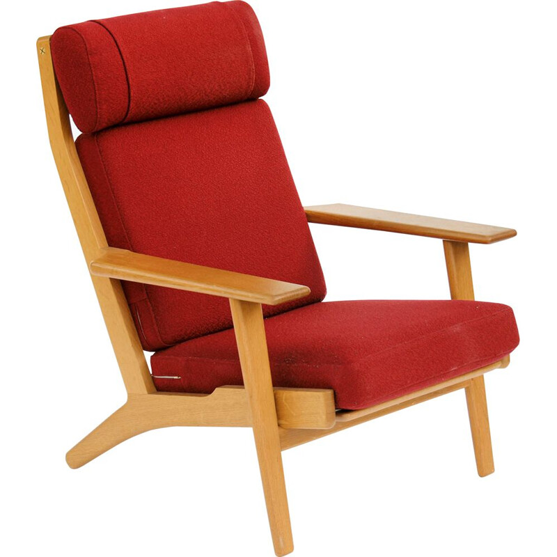 Vintage Ge-290 armchair by Hans J. Wegner for Getama, Denmark 1970s