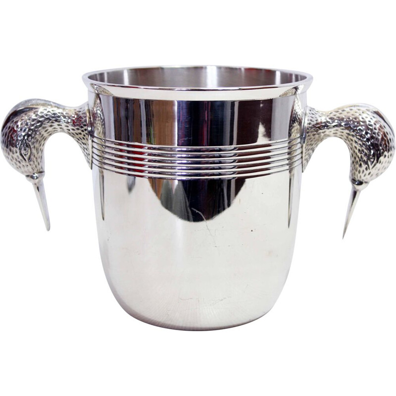 Vintage silver plated champagne bucket, 1930