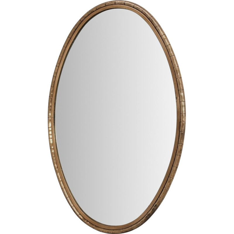 miroir ovale français