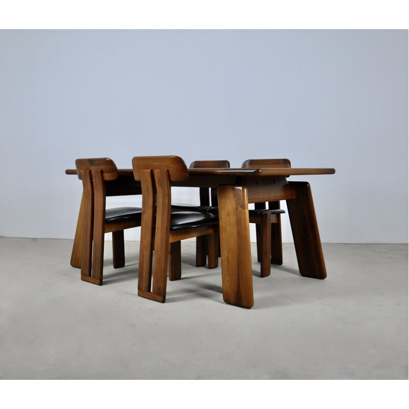 Ensemble à repas vintage Sapporo de Mario Marenco pour Mobilgirgi, 1970