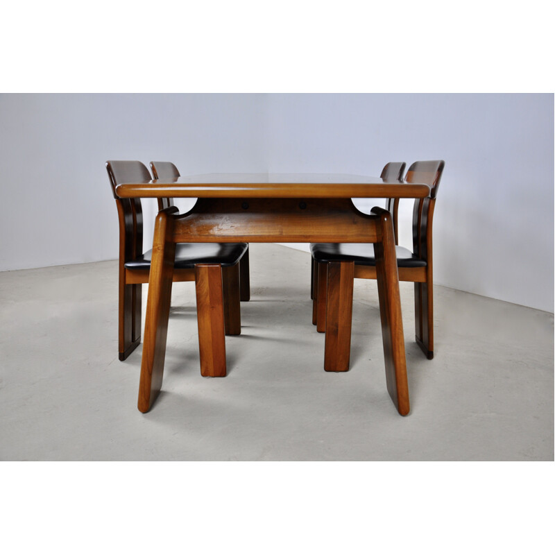 Vintage Sapporo dining set by Mario Marenco for Mobilgirgi, 1970