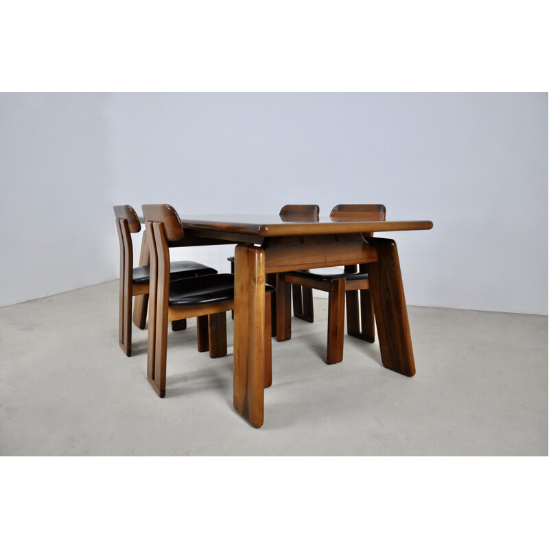 Vintage Sapporo dining set by Mario Marenco for Mobilgirgi, 1970