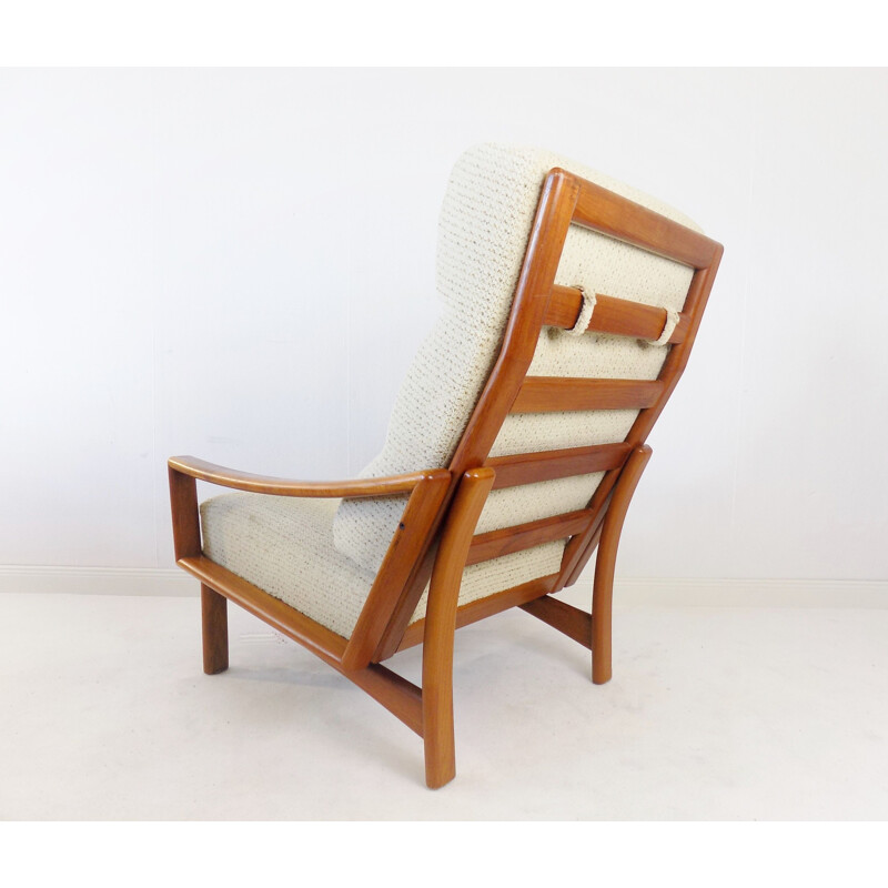 Dänischer Vintage-Sessel aus Teakholz von Grete Jalk für Glostrup, 1960