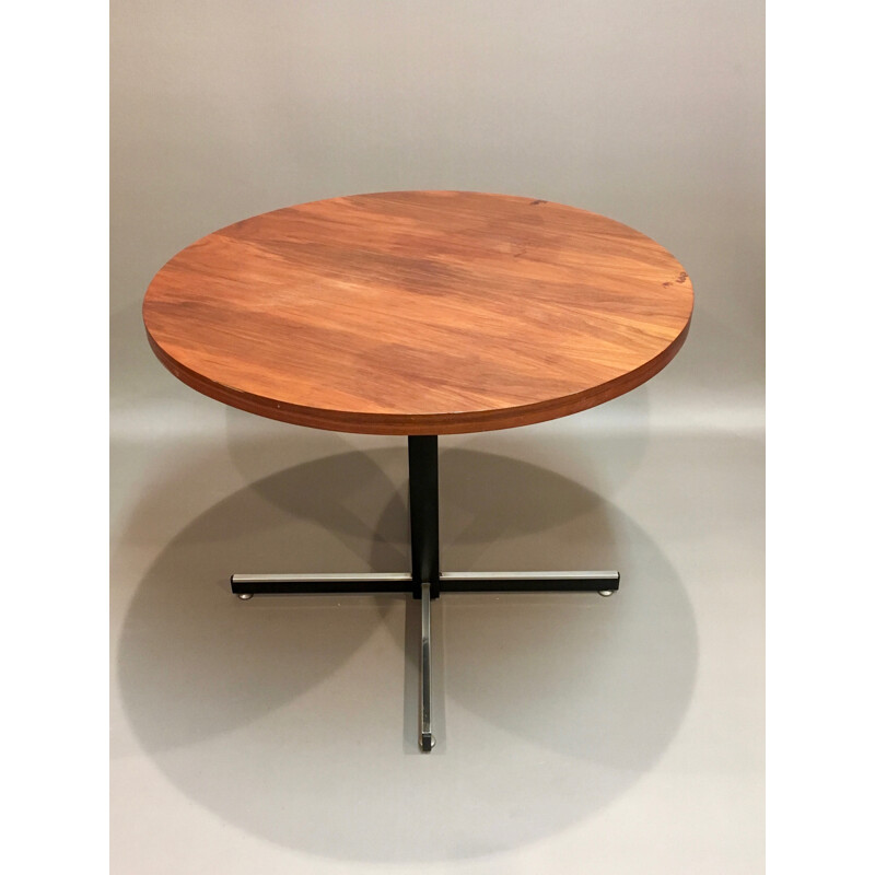 Vintage teak table with modular height - 1950s