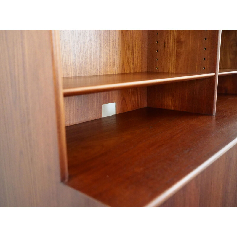 Vintage teak bookcase by Illums Bolighus, Denmark 1970s