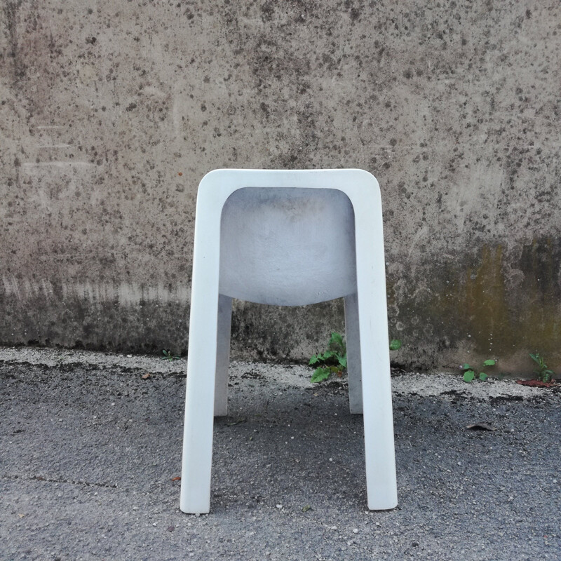 Vintage French chair by Marc Berthier for Ozoo International, 1970