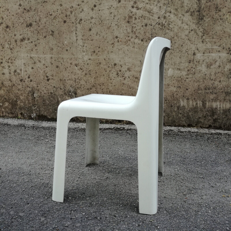 Vintage French chair by Marc Berthier for Ozoo International, 1970