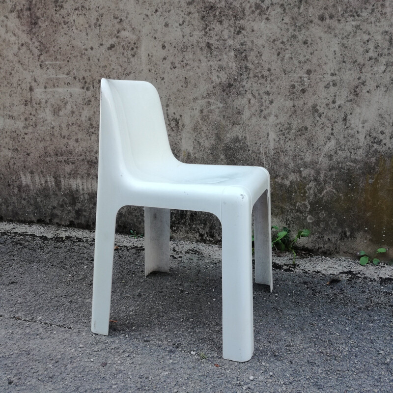 Vintage French chair by Marc Berthier for Ozoo International, 1970