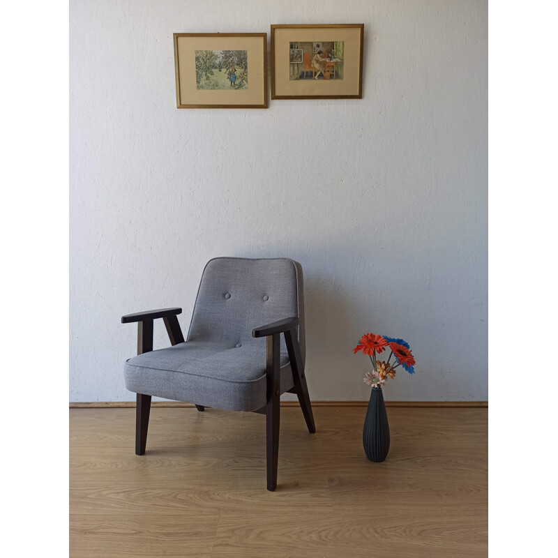 Sillón vintage de Józef Chierowski, 1960