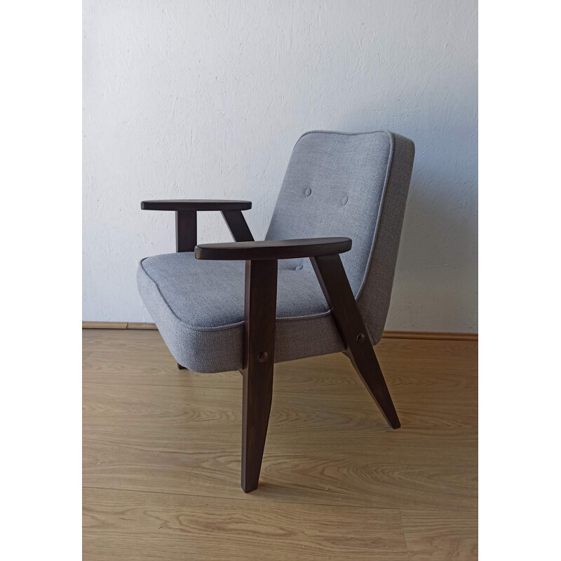 Vintage armchair by Józef Chierowski, 1960