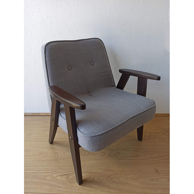 Vintage armchair by Józef Chierowski, 1960