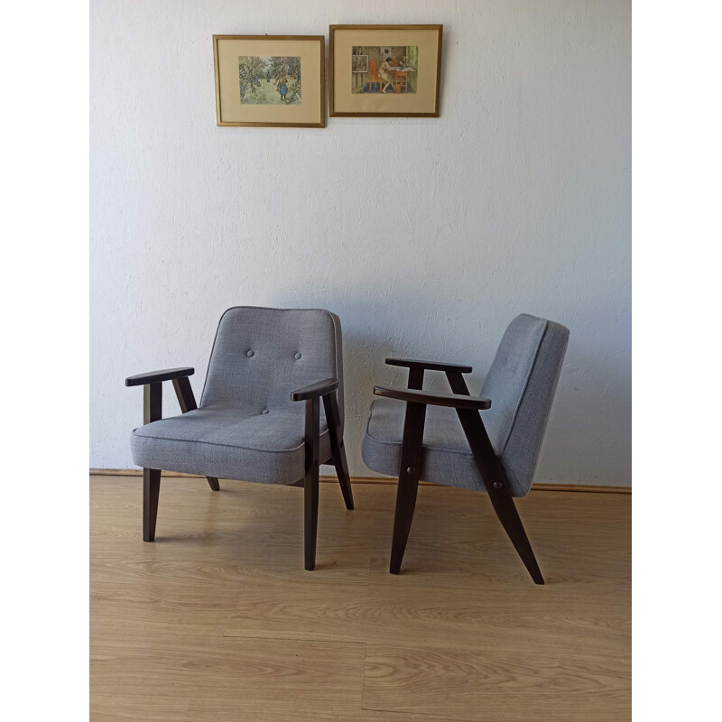 Vintage fauteuil van Józef Chierowski, 1960