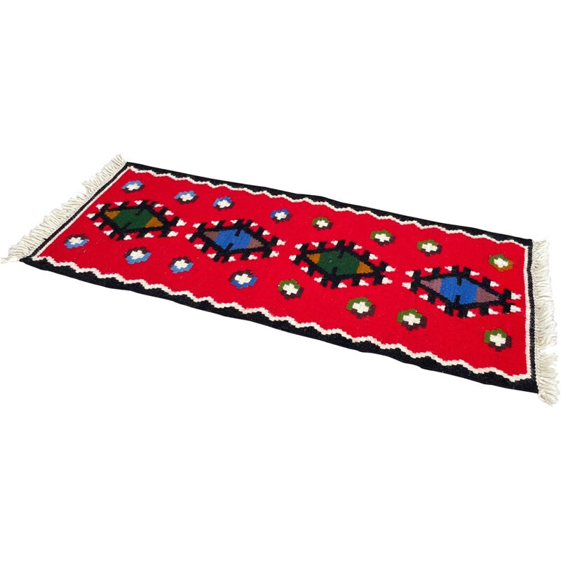 Scandinavian vintage Rolakan rug in wool