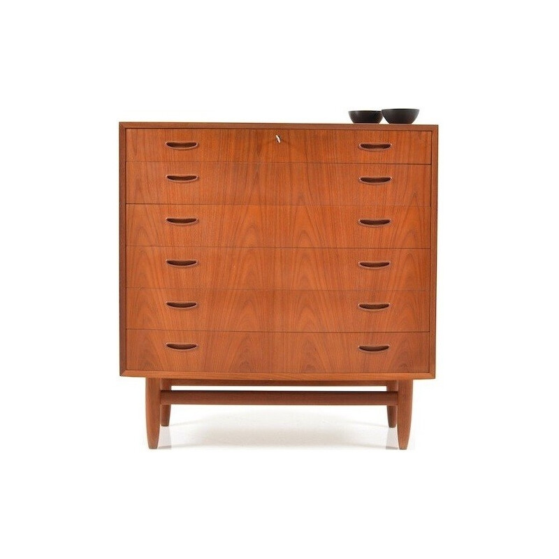 Danish chest of drawers in teak wood - 1960s