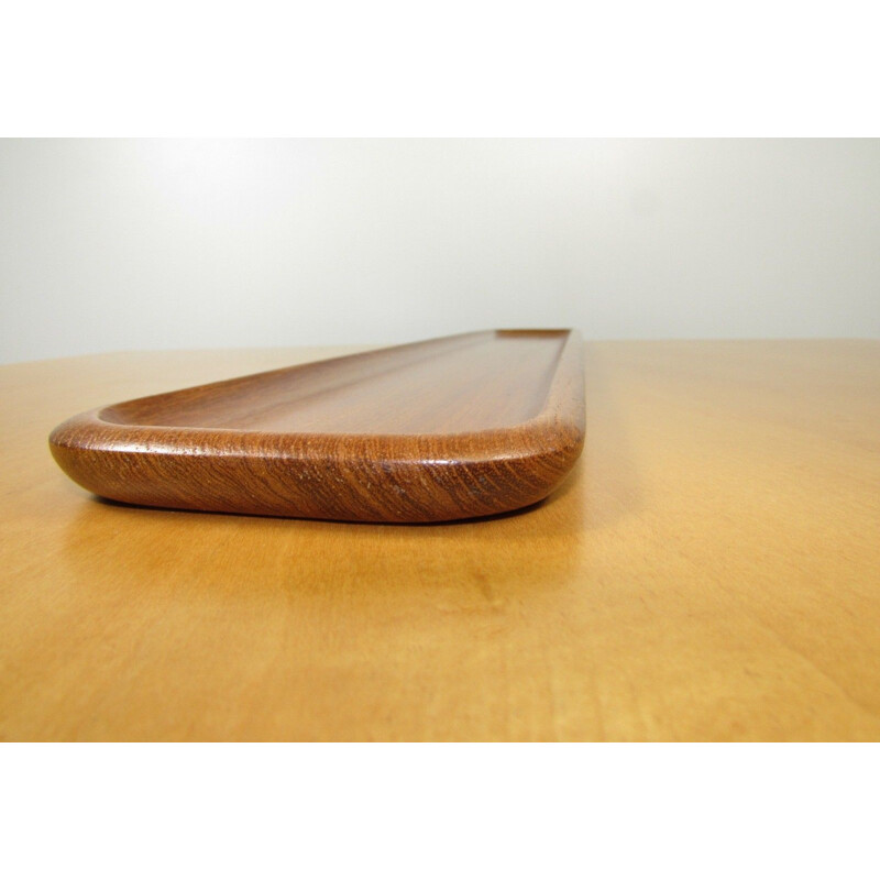 Vintage solid teak top by Karl Holmberg, Sweden 1960