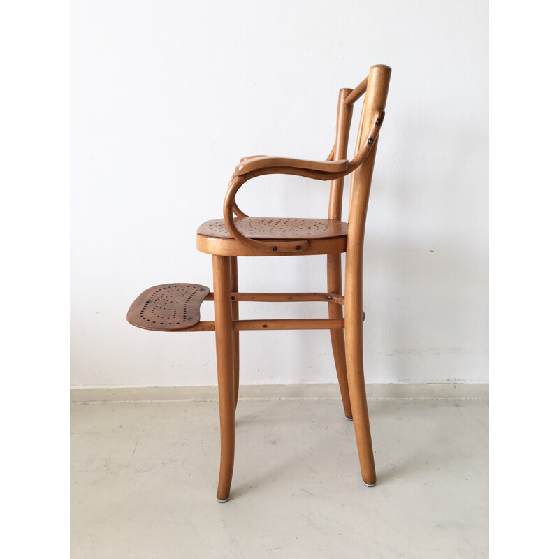 Chaise enfant Thonet en bois - 1930