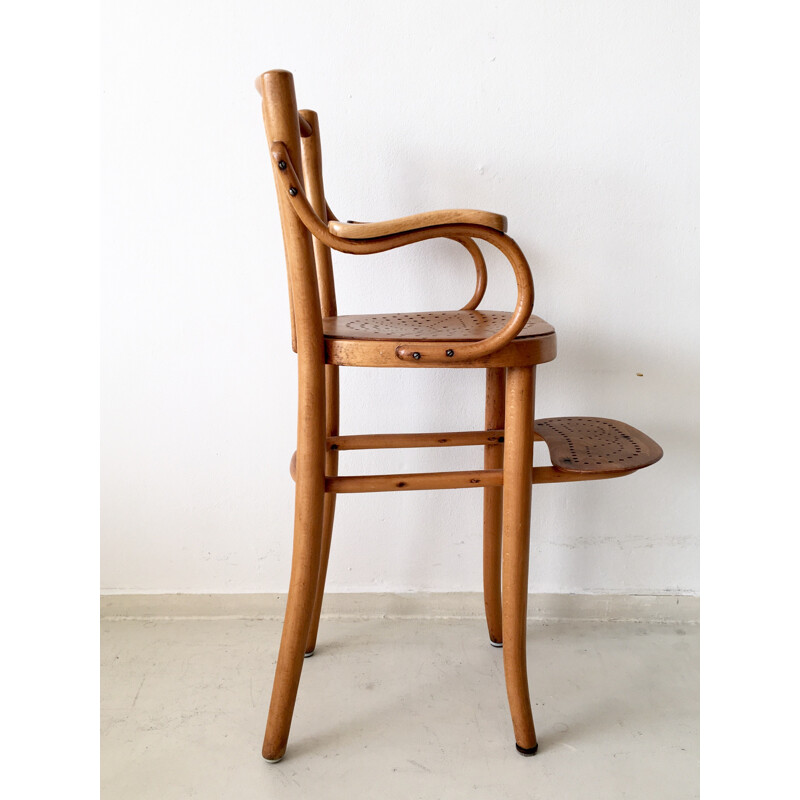 Thonet children's chair in wood - 1930s