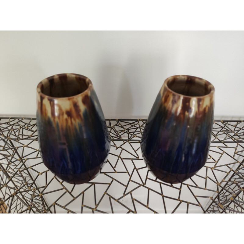 Pair of vintage vases by Joseph Talbot, 1930