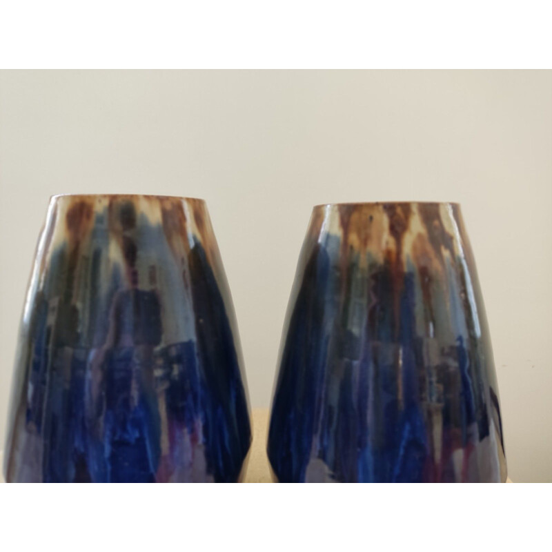 Pair of vintage vases by Joseph Talbot, 1930