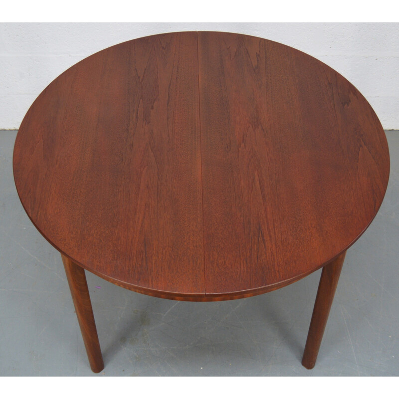 McIntosh teak extendable dining table and chairs - 1960s