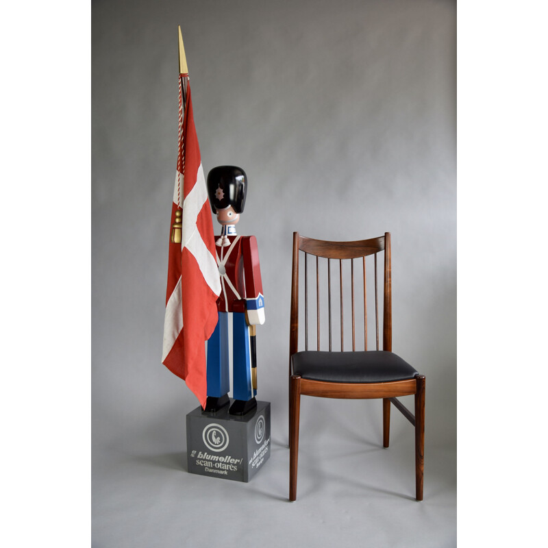 Vintage wooden king's guard by Kay Bojesen, 1960