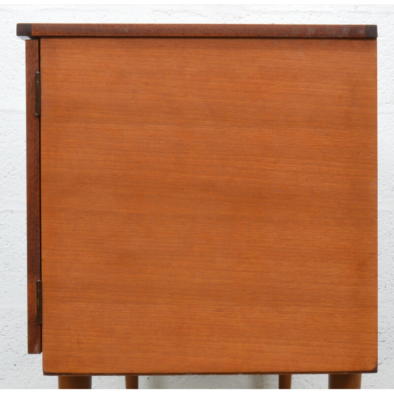 Mid-century small Schreiber teak sideboard - 1960s