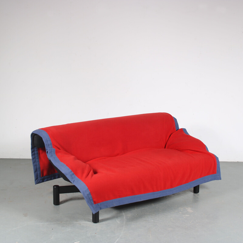 Vintage "Sinbad" sofa by Vico Magistretti for Cassina, Italy 1980s