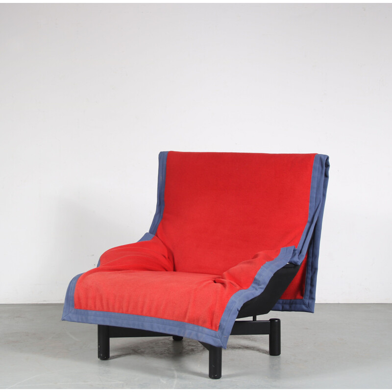 Vintage "Sinbad" armchair by Vico Magistretti for Cassina, Italy 1980s