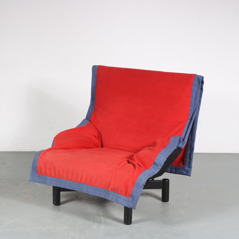 Vintage "Sinbad" armchair by Vico Magistretti for Cassina, Italy 1980s