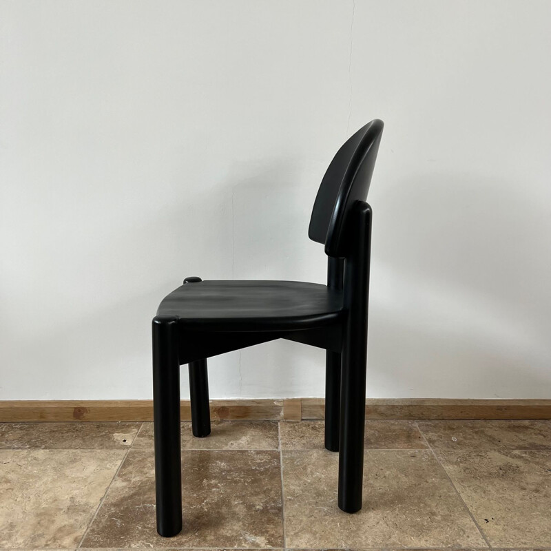 Cadeira de pinho Vintage da Rainer Daumiller, Suécia 1970