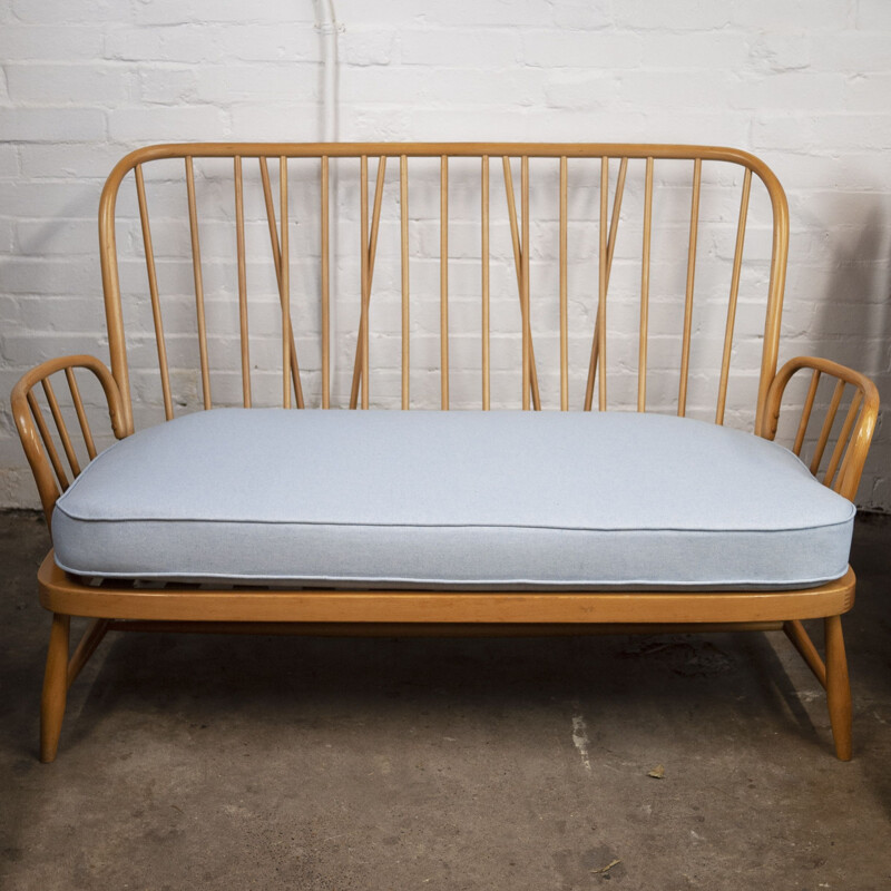 Juego de salón Windsor Jubilee de madera de olmo vintage de Ercol, 1960