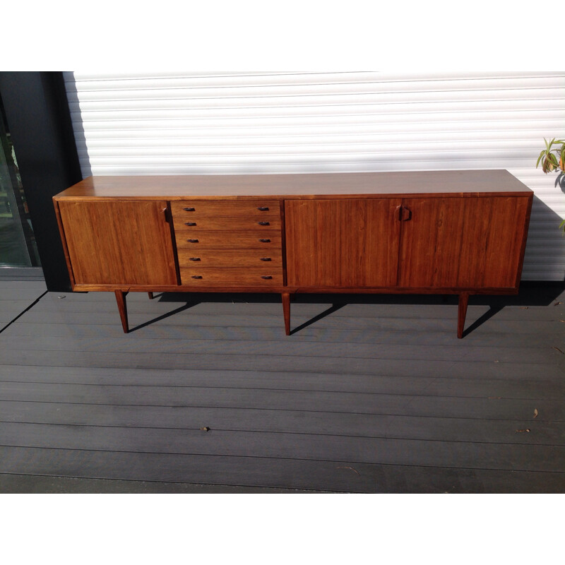 Large Brande Mobel sideboard, Henry ROSENGREN HANSEN - 1960s