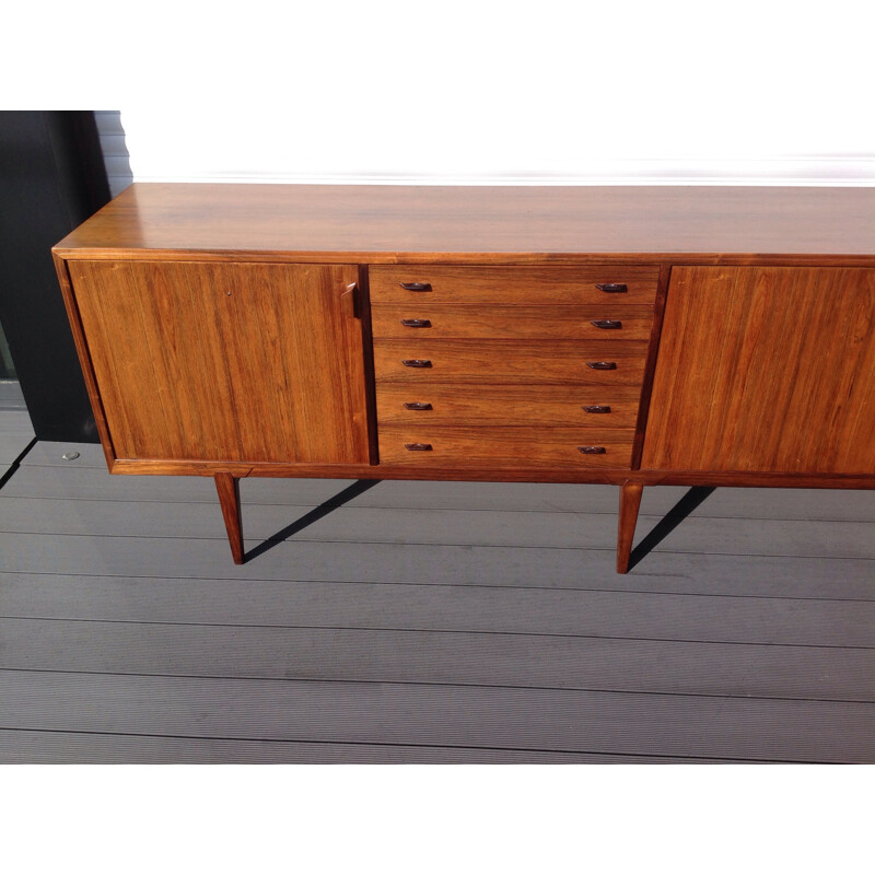 Grande enfilade Brande Mobel scandinave en palissandre, Henry ROSENGREN HANSEN - 1960