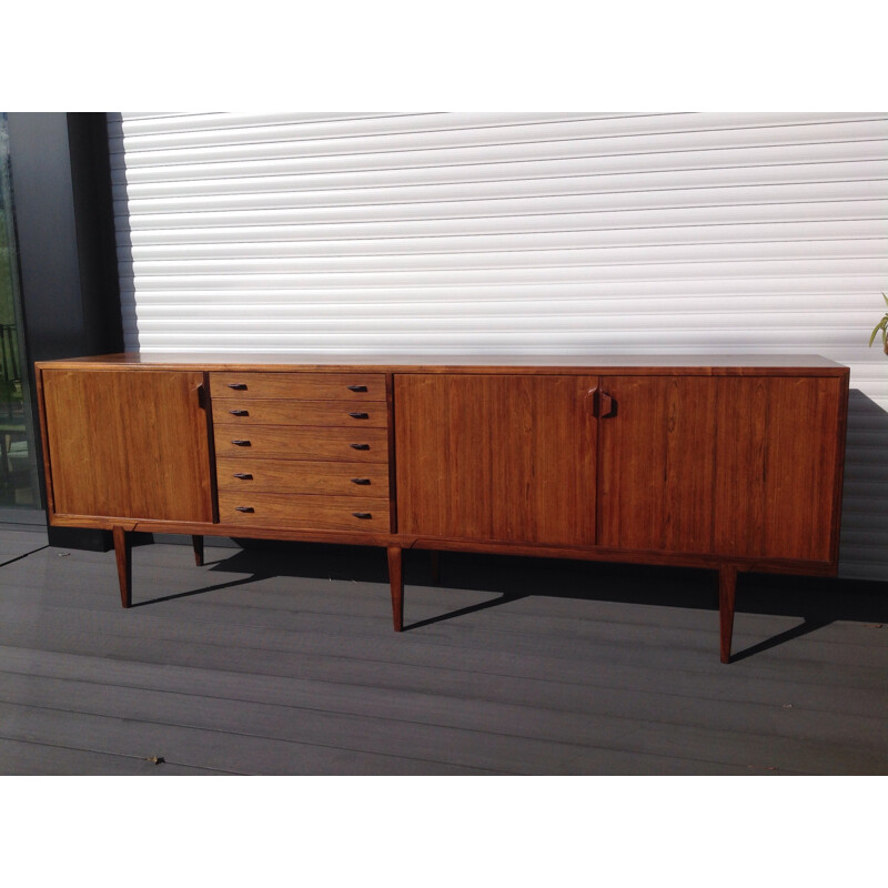 Large Brande Mobel sideboard, Henry ROSENGREN HANSEN - 1960s