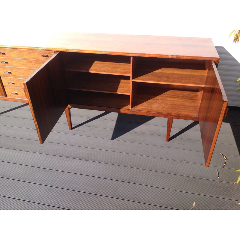 Large Brande Mobel sideboard, Henry ROSENGREN HANSEN - 1960s