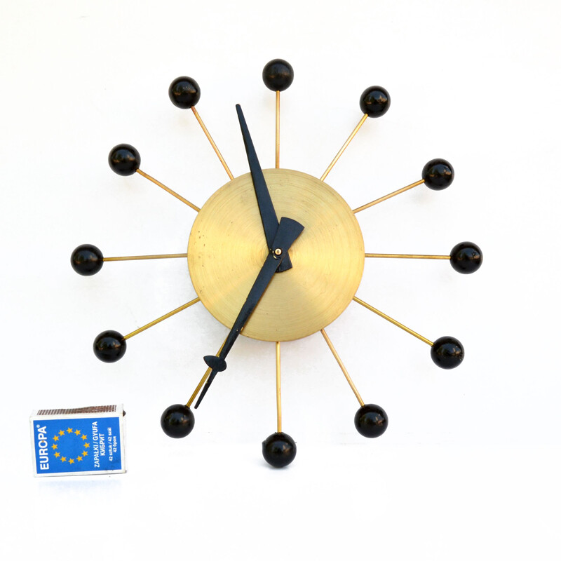 Horloge murale vintage de G. Nelson pour Vitra, Allemagne 1950