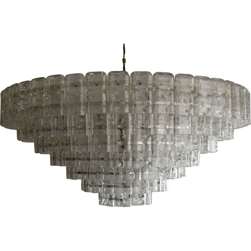 Lámpara vintage de cristal de Murano