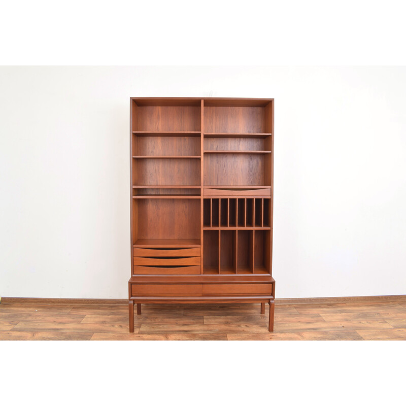 Vintage Mtp wandmeubel in teak van Marian Grabiński voor Ikea, 1960