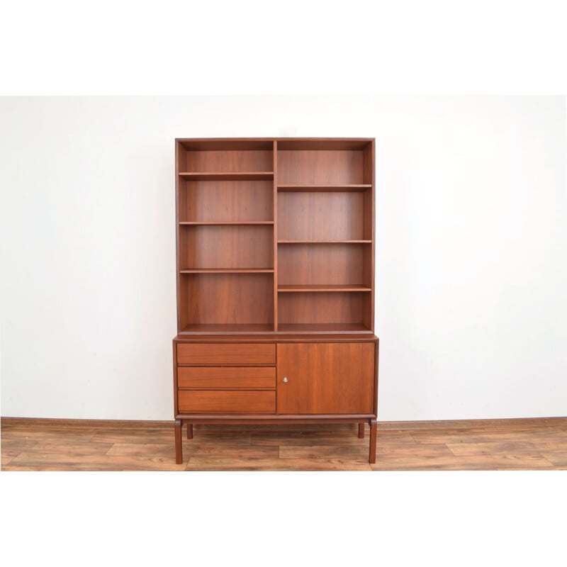 Vintage Mtp wandmeubel in teak van Marian Grabiński voor Ikea, 1960