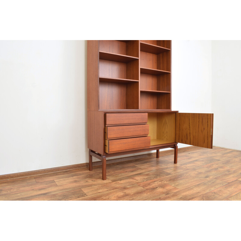 Vintage Mtp wandmeubel in teak van Marian Grabiński voor Ikea, 1960