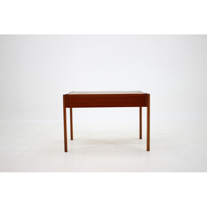 Danish vintage teak wood side table, 1960s