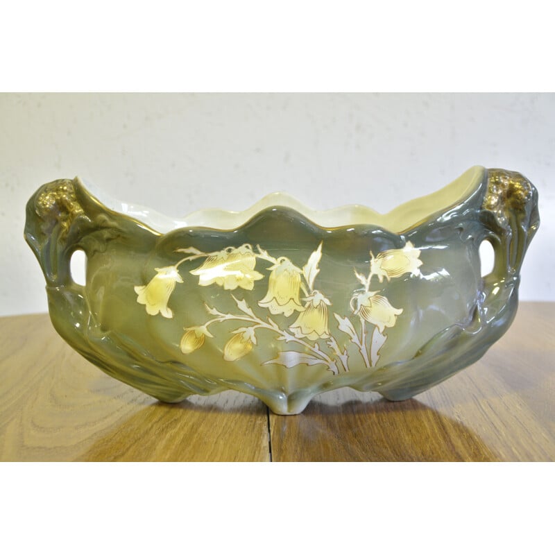 Vintage art nouveau porcelain planter