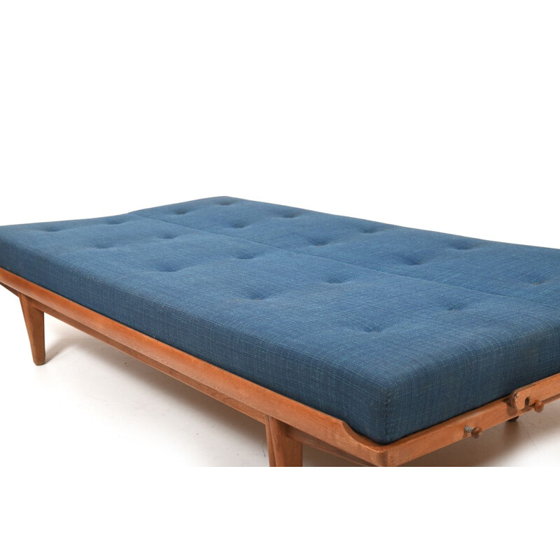 Daybed danese vintage in rovere di Poul M. Volther per Frem Røjle, Danimarca 1950