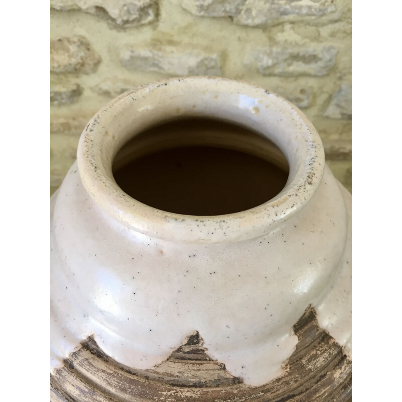 Vintage art deco ceramic vase by Louis Dage
