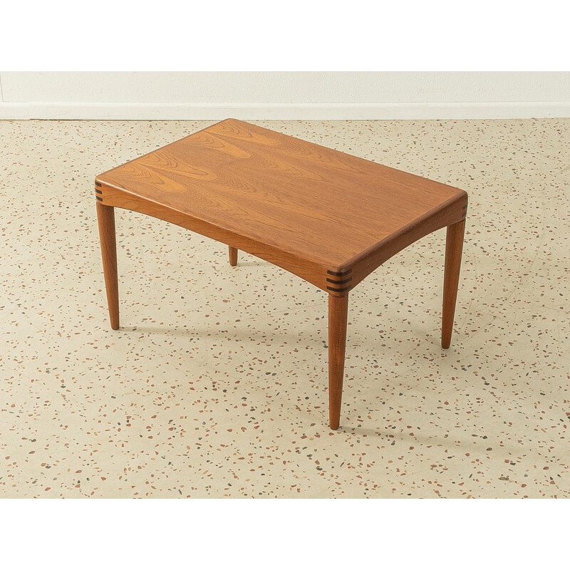 Vintage teak coffee table by H.W. Klein for Bramin, Denmark 1960s