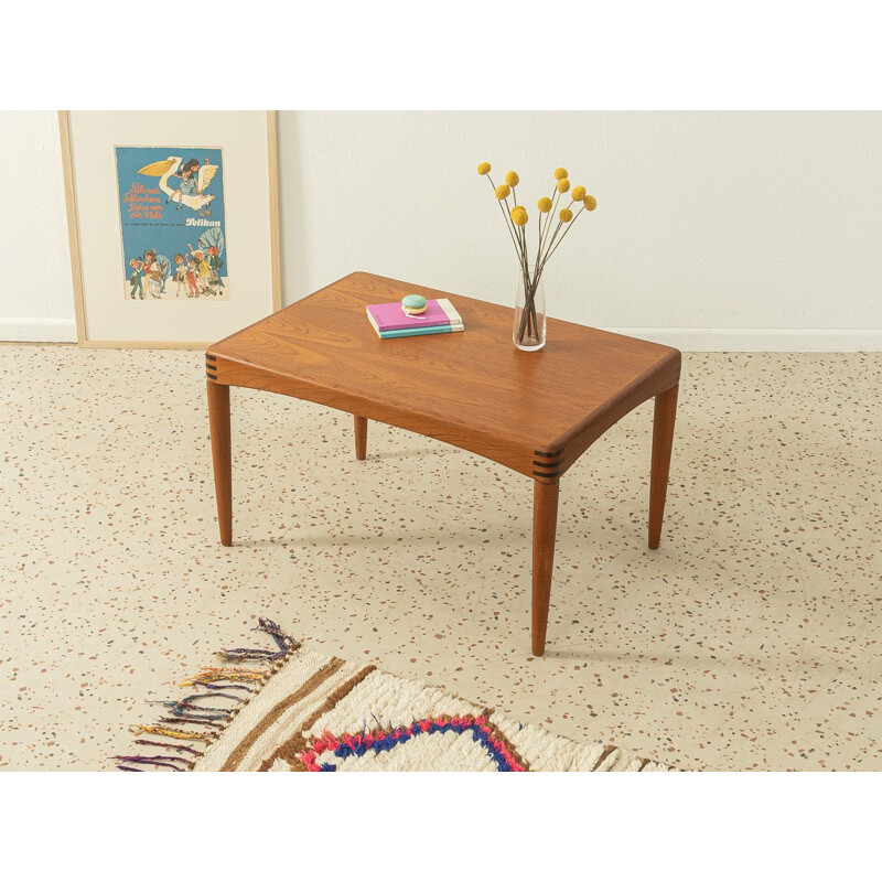 Vintage teak coffee table by H.W. Klein for Bramin, Denmark 1960s