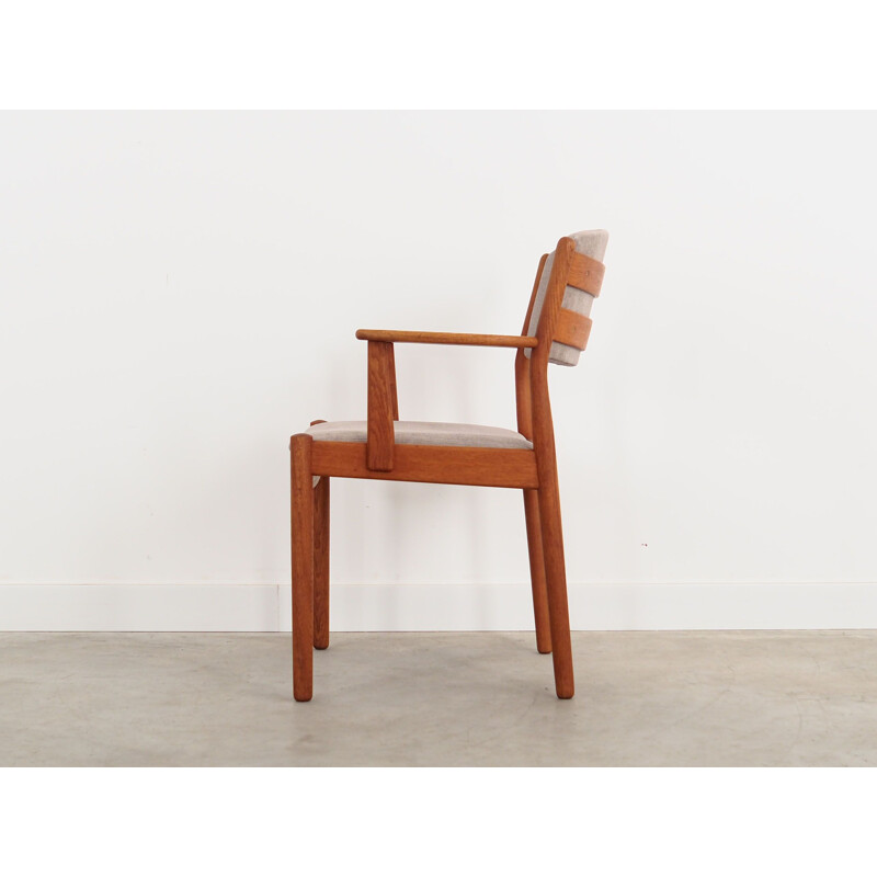 Silla vintage de roble de Poul M Volther para Fdb, 1960