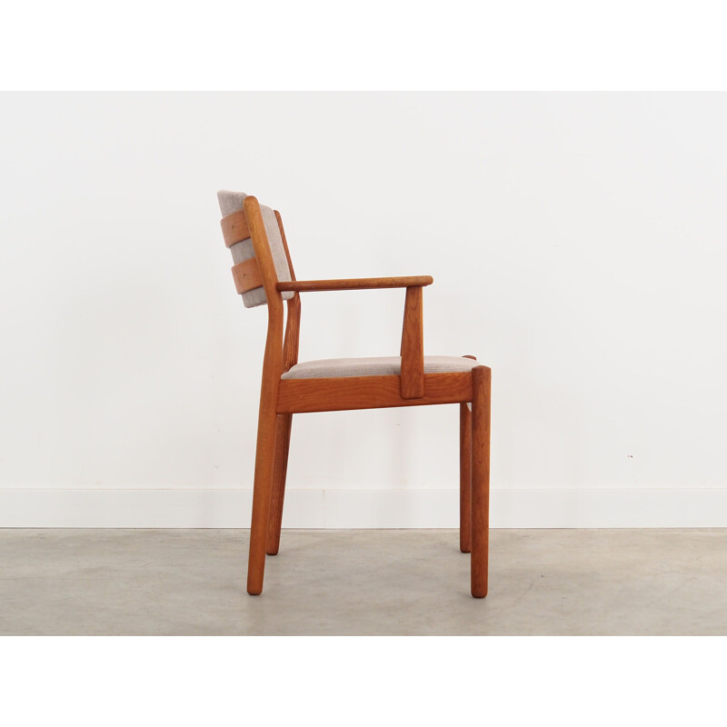 Chaise vintage en bois de chêne par Poul M Volther pour Fdb, 1960